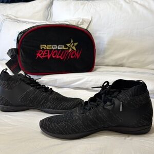 Rebel Revolution Black Athletic Shoes
